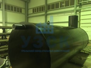 Резервуар горизонтальный стальной наземный в Камышине