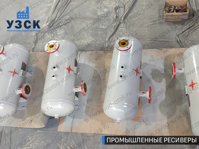 фотография емкостных ресиверов газа Камышин